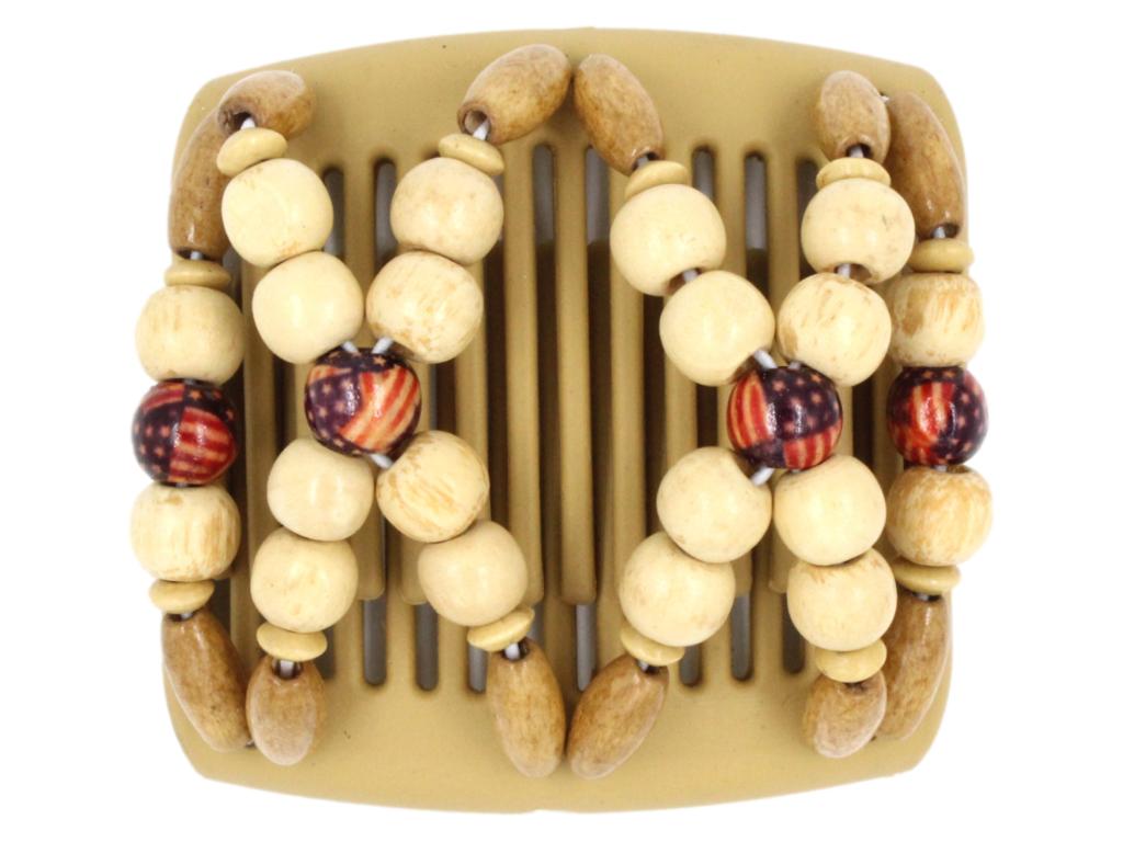 African Butterfly Chameleon Hair Comb - Beada Blonde 18