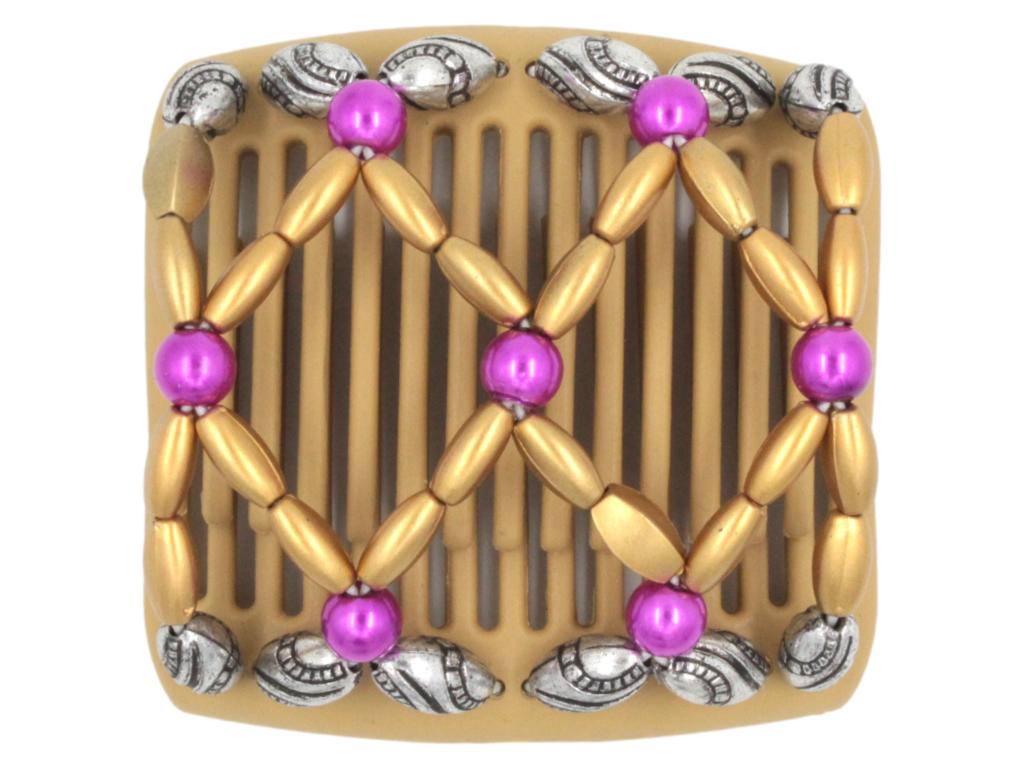 African Butterfly Chameleon Hair Comb - Ndalena Blonde 21