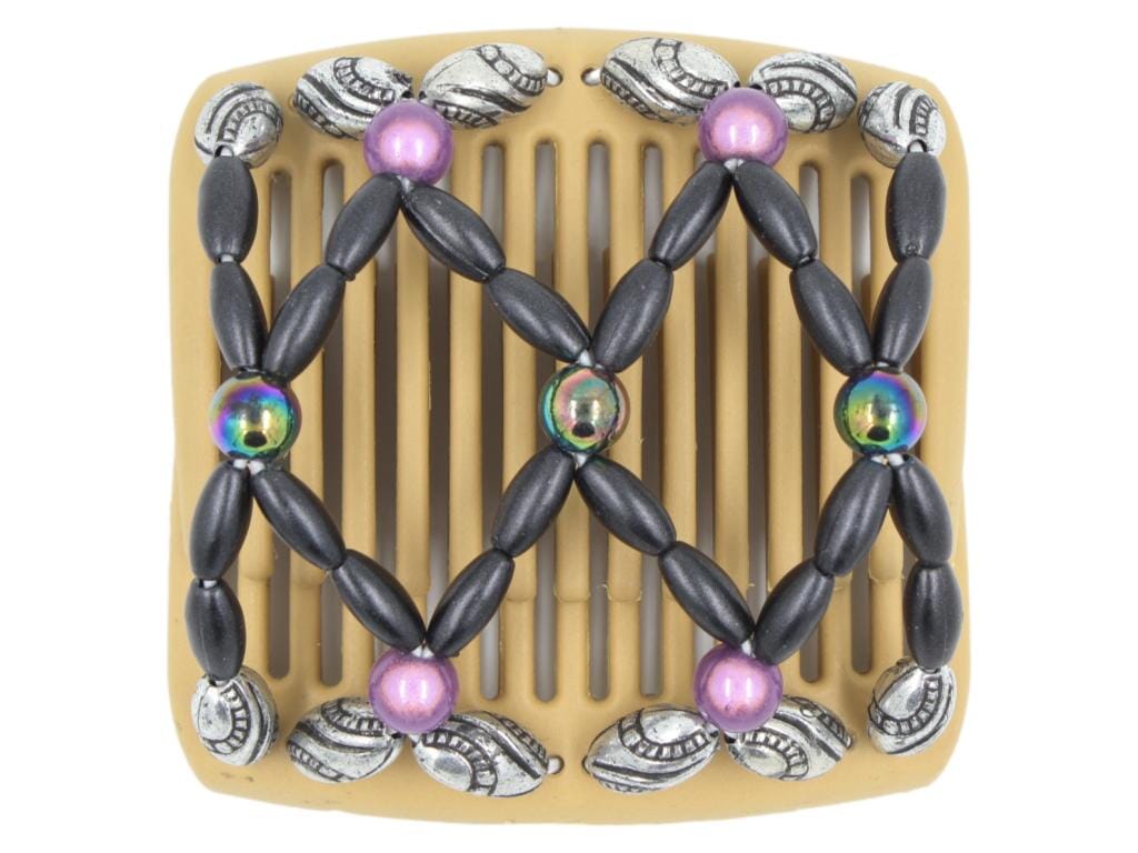 African Butterfly Chameleon Hair Comb - Ndalena Blonde 23