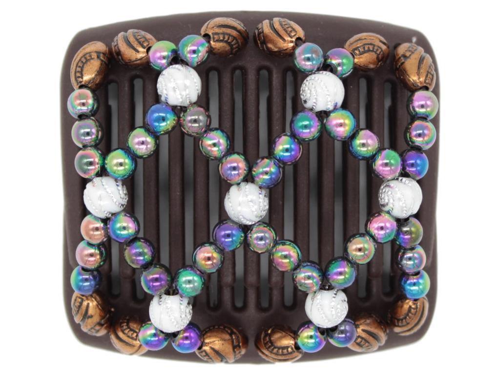 African Butterfly Chameleon Hair Comb - Ndalena Brown 24
