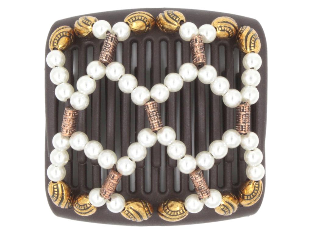 African Butterfly Chameleon Hair Comb - Ndalena Brown 34