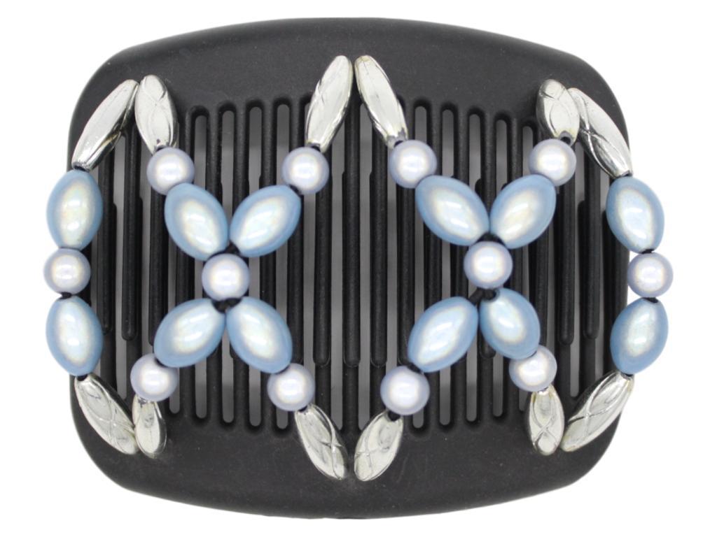 African Butterfly Hair Comb - Dalena Black 89