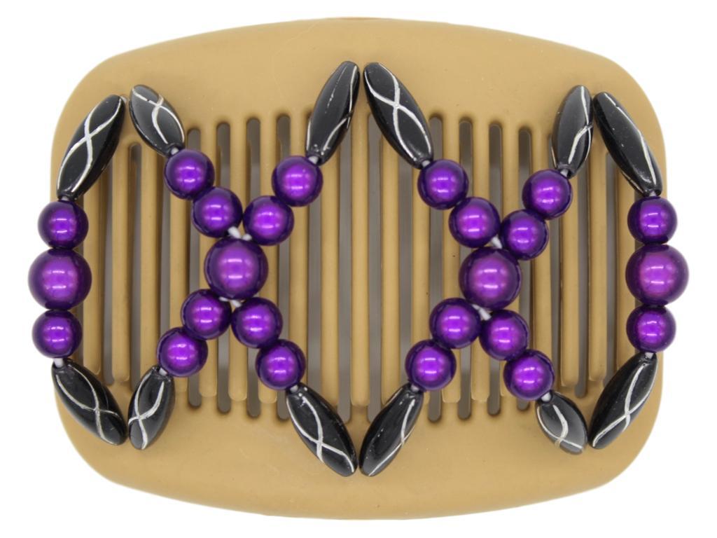 African Butterfly Hair Comb - Dalena Blonde 40