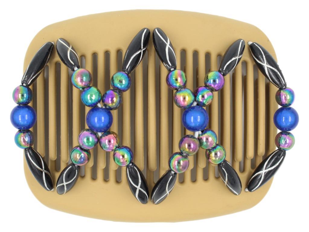 African Butterfly Hair Comb - Dalena Blonde 62