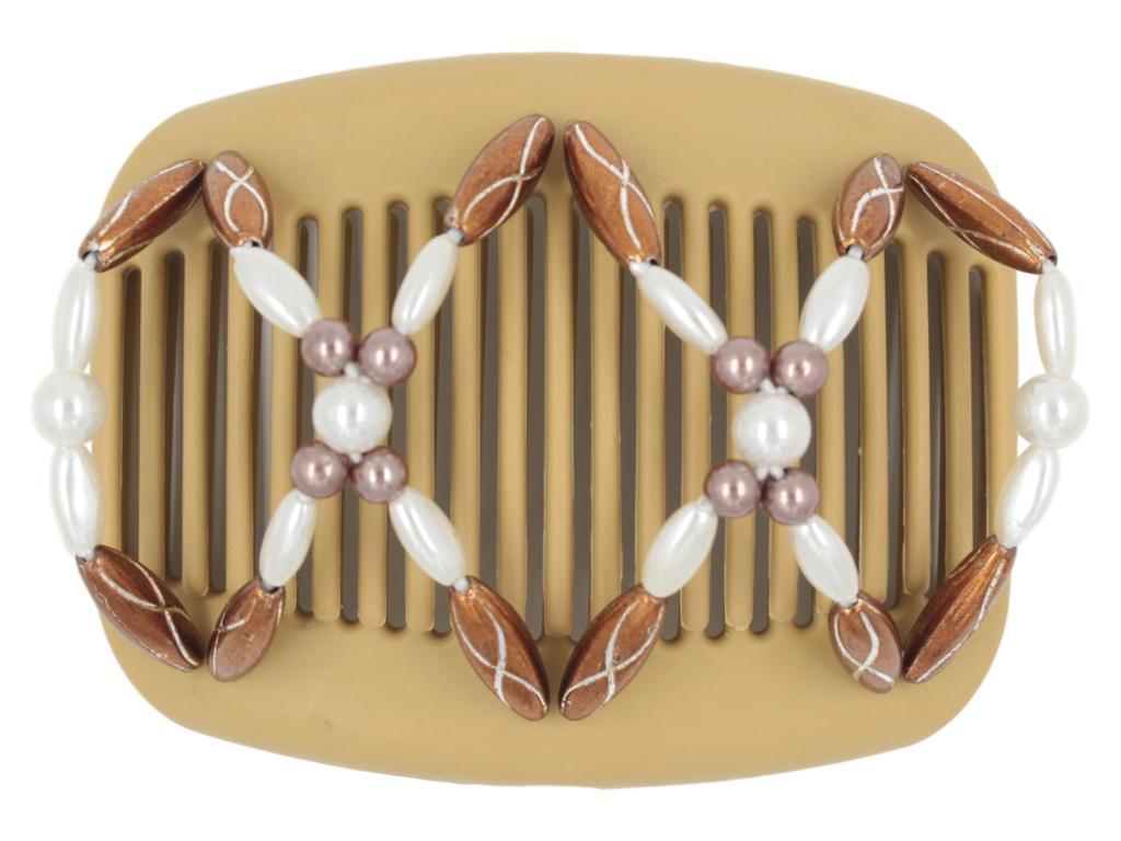 African Butterfly Hair Comb - Dalena Blonde 67