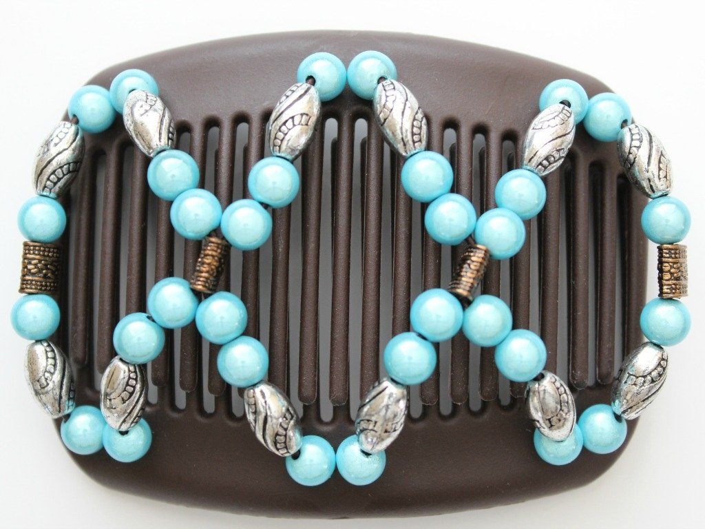 African Butterfly Hair Comb - Dalena Brown 71