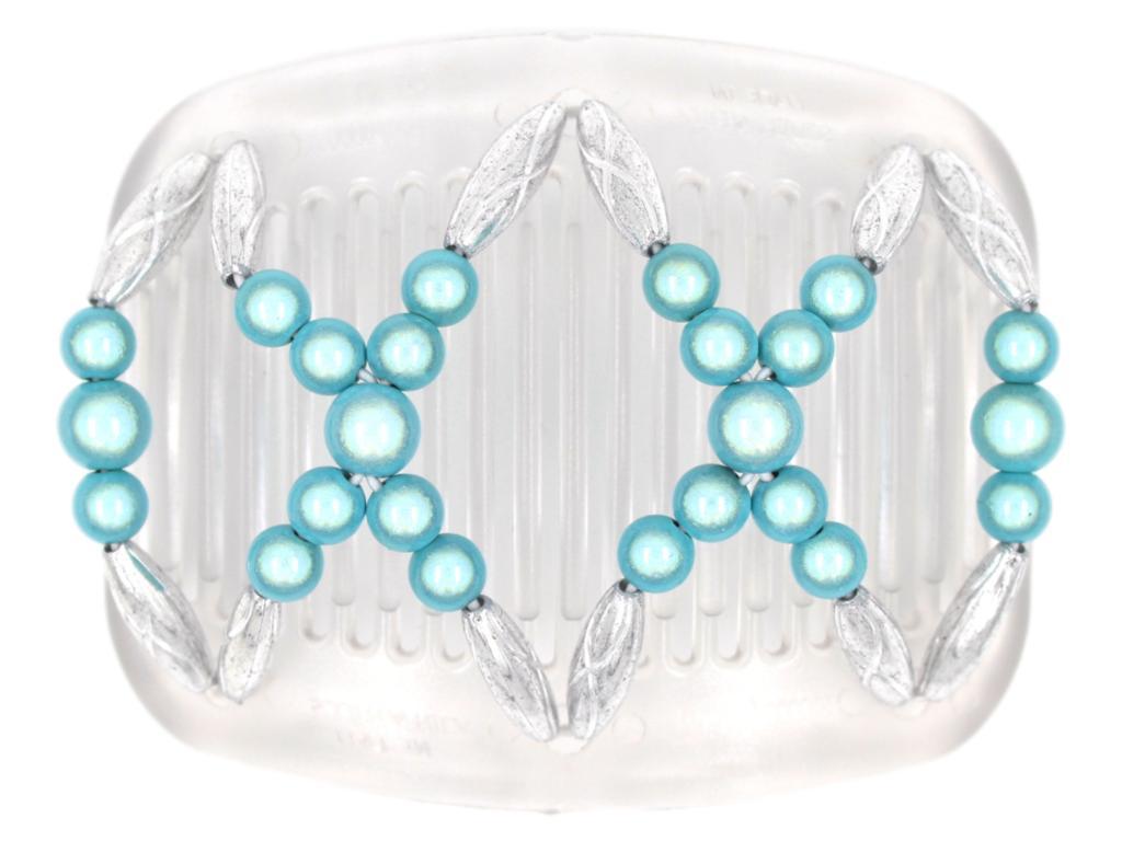 African Butterfly Hair Comb - Dalena Clear 100