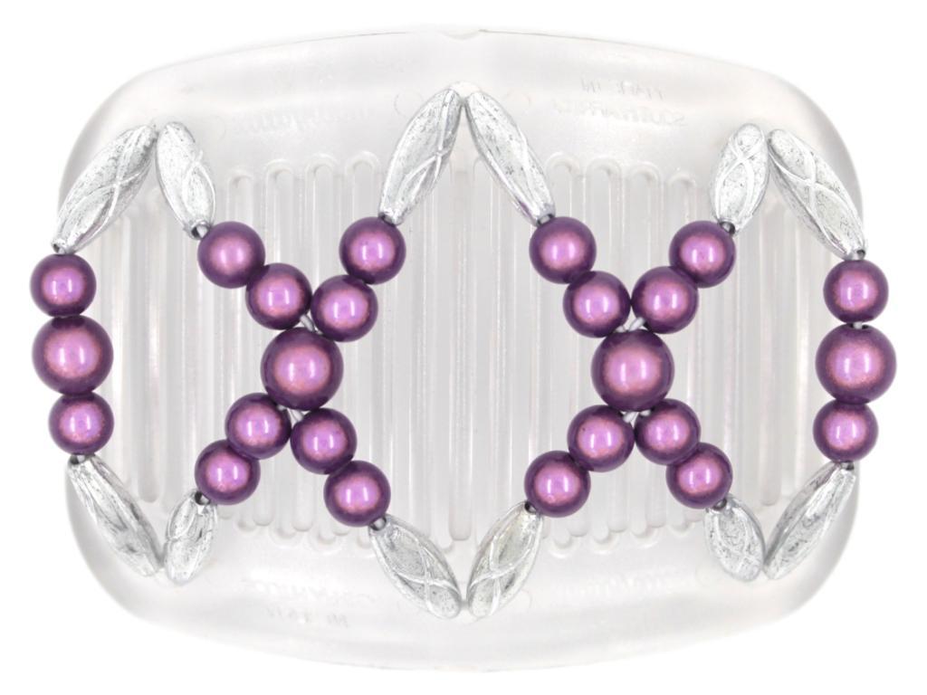 African Butterfly Hair Comb - Dalena Clear 83