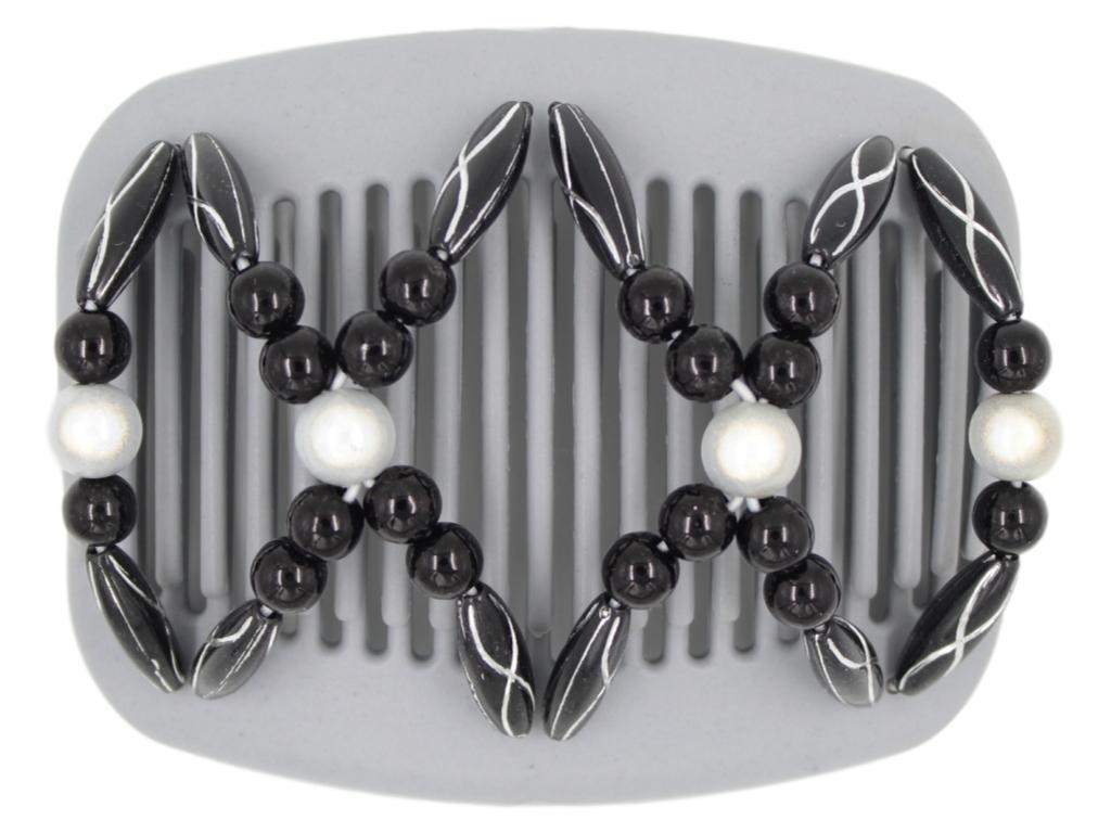 African Butterfly Hair Comb - Dalena Gray 26