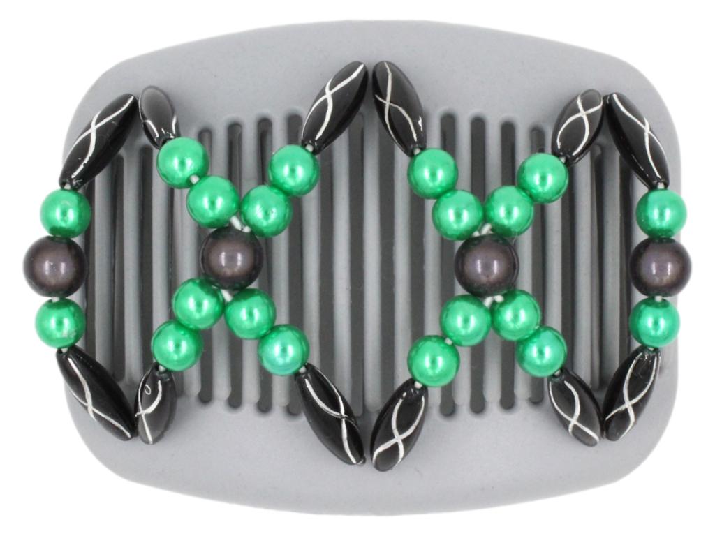 African Butterfly Hair Comb - Dalena Gray 34