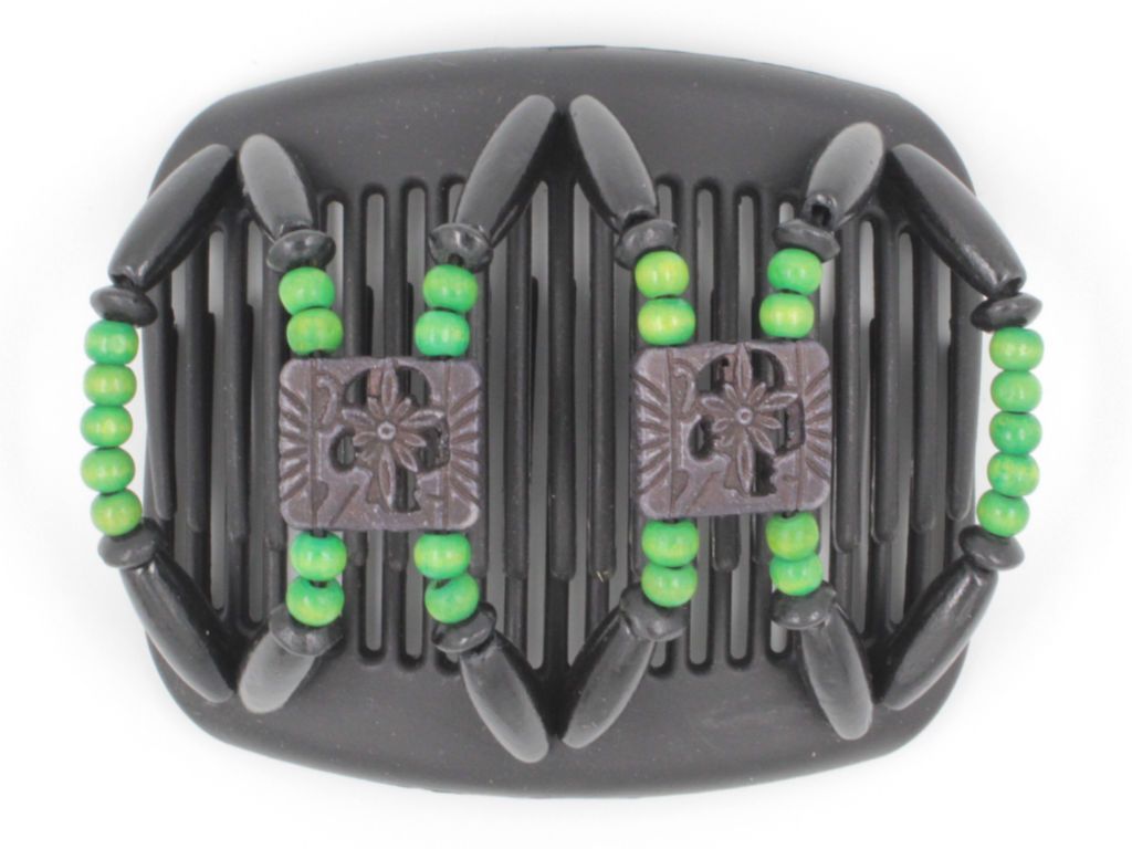 African Butterfly Hair Comb - Dupla Black 107