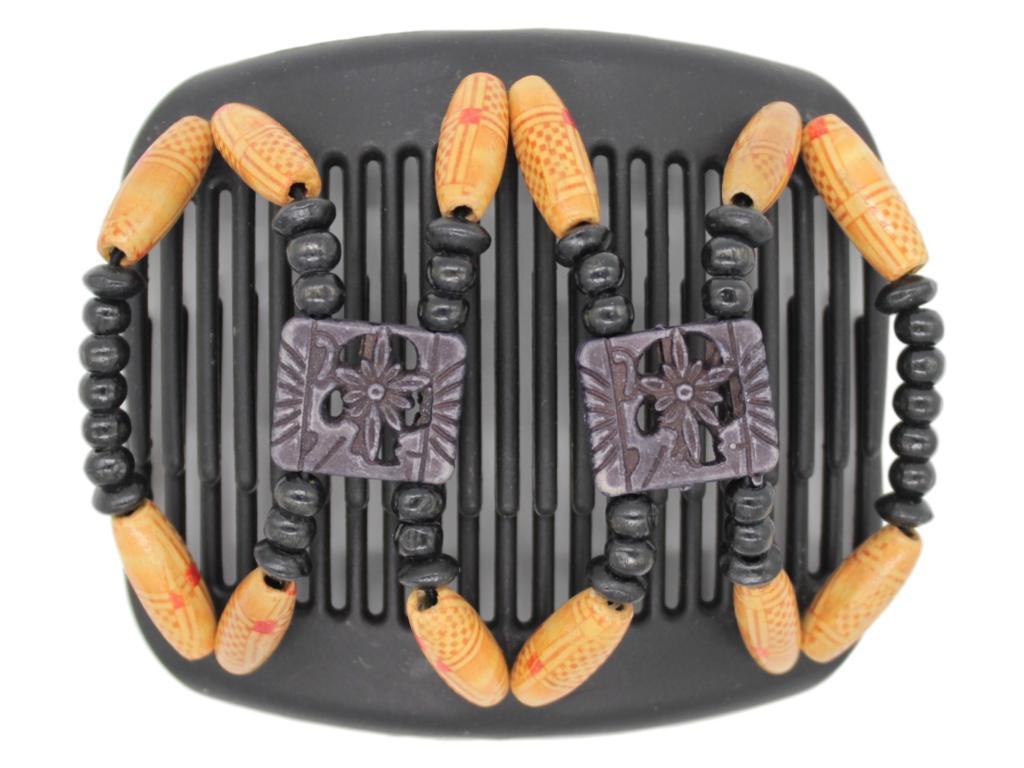 African Butterfly Hair Comb - Dupla Black 109