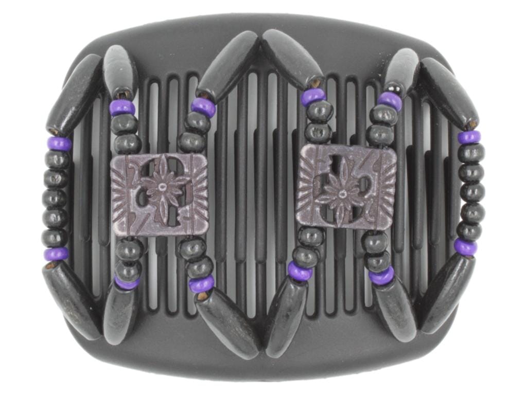 African Butterfly Hair Comb - Dupla Black 144