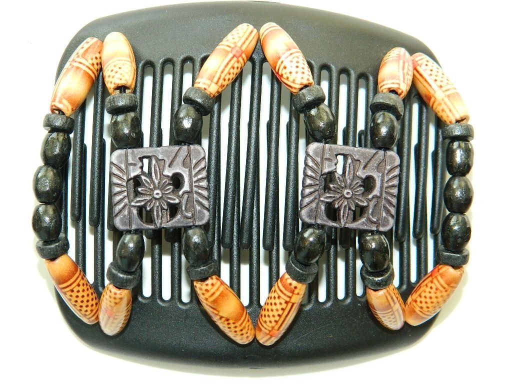 African Butterfly Hair Comb - Dupla Black 93