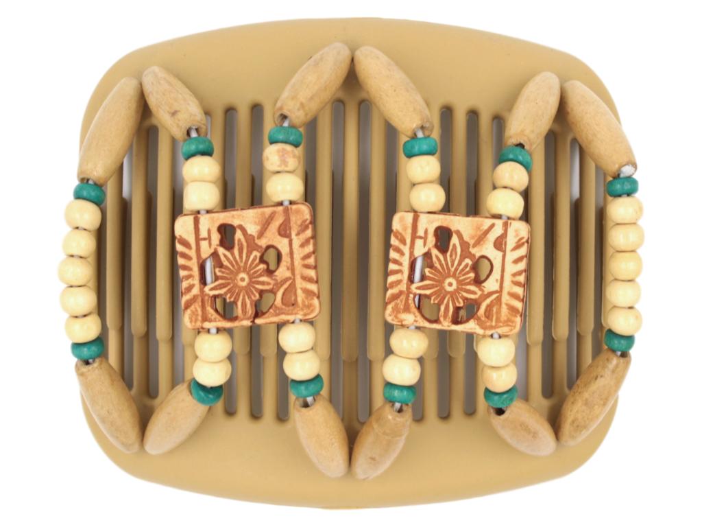 African Butterfly Hair Comb - Dupla Blonde 64