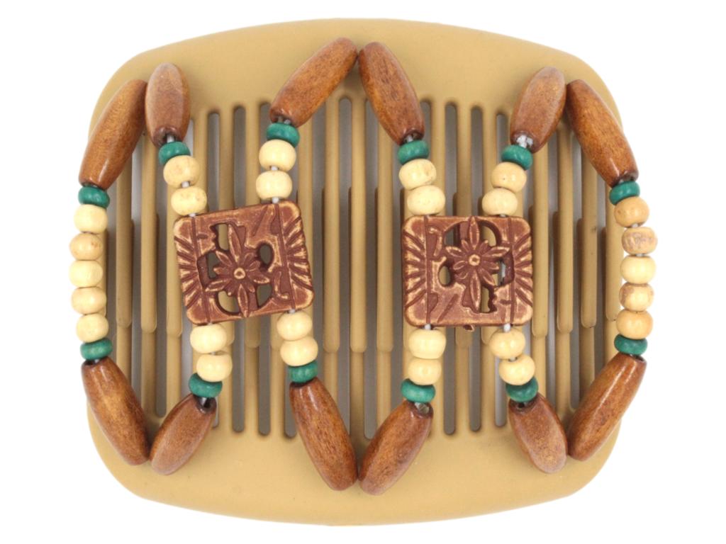African Butterfly Hair Comb - Dupla Blonde 80