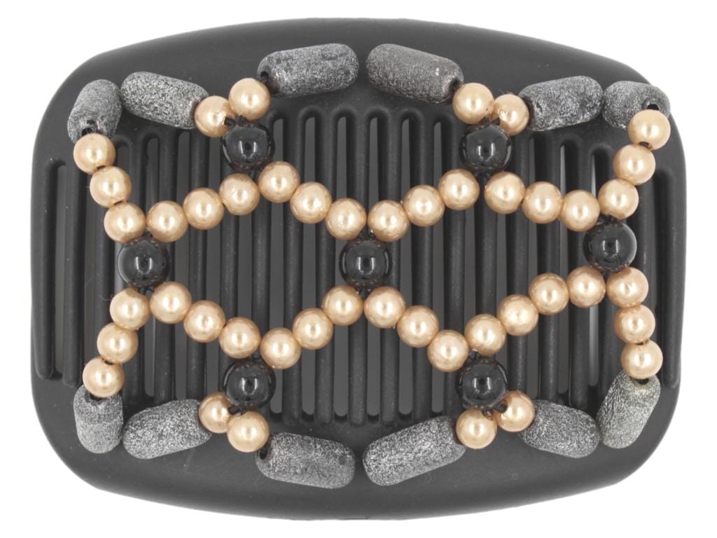 African Butterfly Hair Comb - Ndalena Black 117