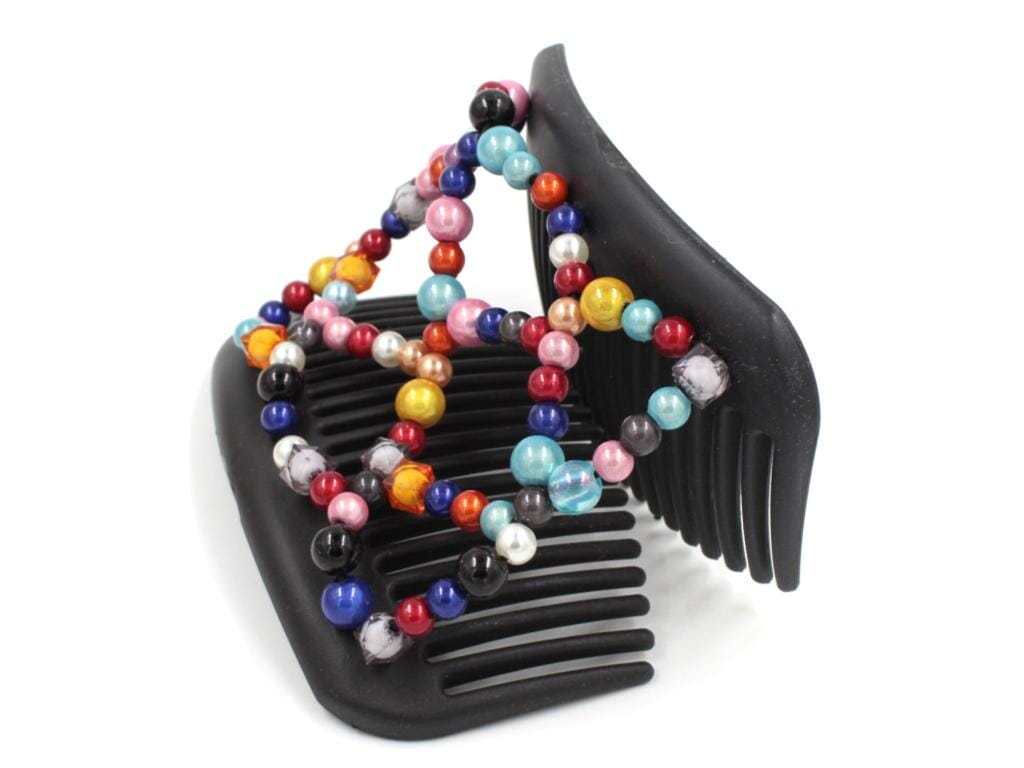African Butterfly Hair Comb - Ndalena Black 121