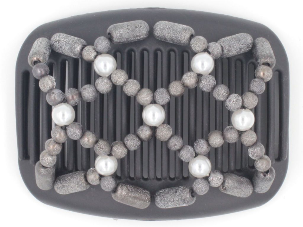 African Butterfly Hair Comb - Ndalena Black 75