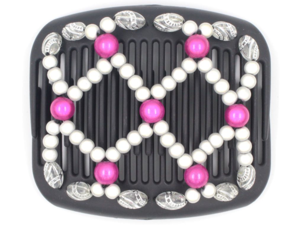 African Butterfly Hair Comb - Ndalena Black 78