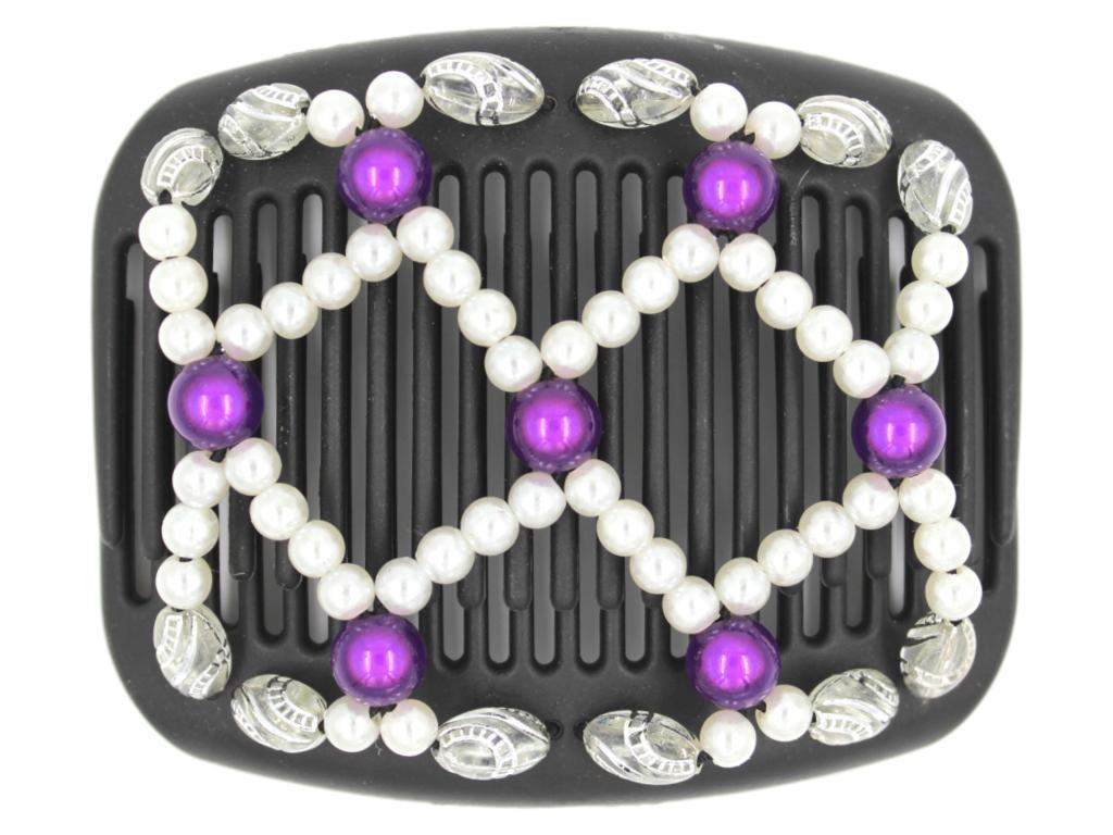 African Butterfly Hair Comb - Ndalena Black 95