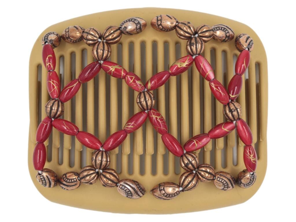 African Butterfly Hair Comb - Ndalena Blonde 101