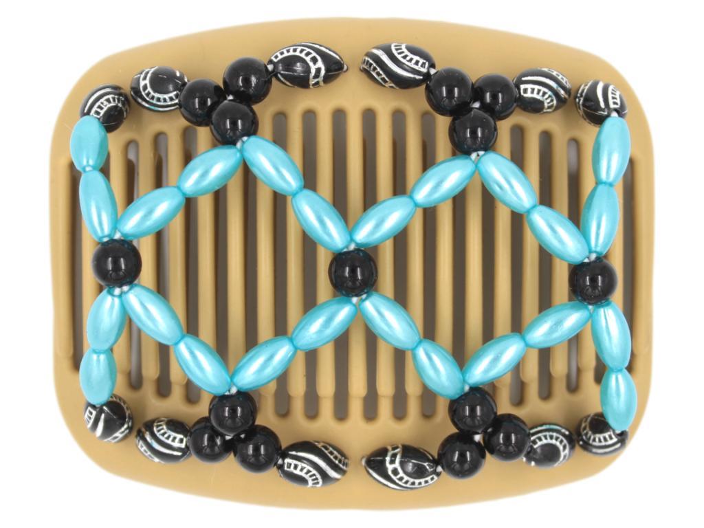 African Butterfly Hair Comb - Ndalena Blonde 77