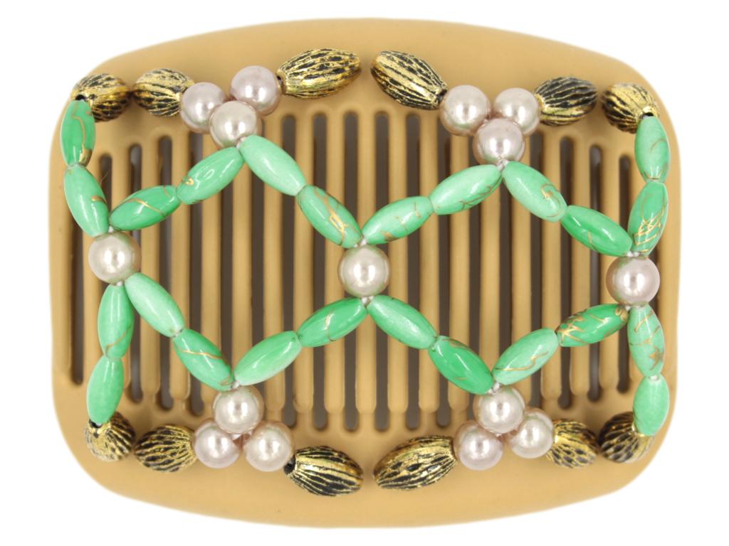 African Butterfly Hair Comb - Ndalena Blonde 80