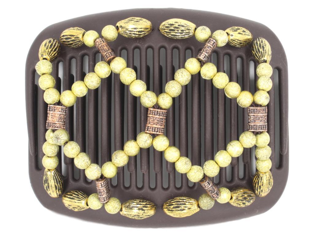 African Butterfly Hair Comb - Ndalena Brown 125