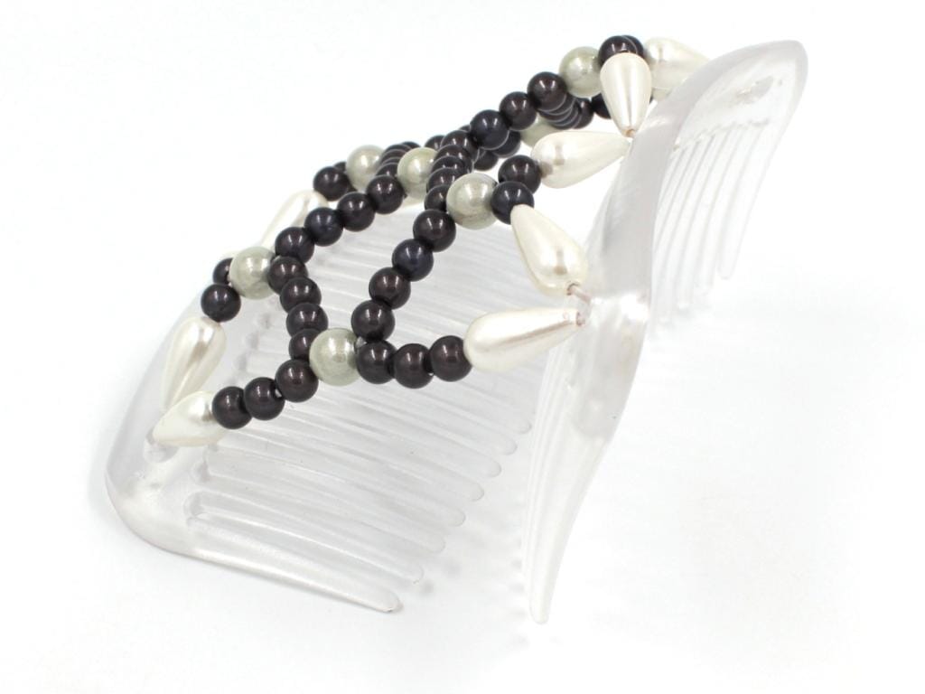 African Butterfly Hair Comb - Ndalena Clear 100