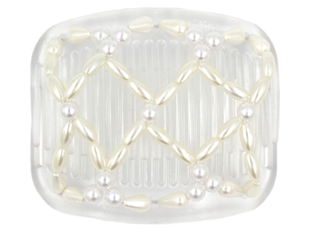 African Butterfly Hair Comb - Ndalena Clear 104