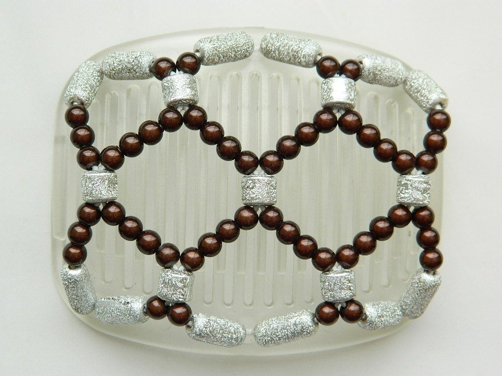 African Butterfly Hair Comb - Ndalena Clear 17