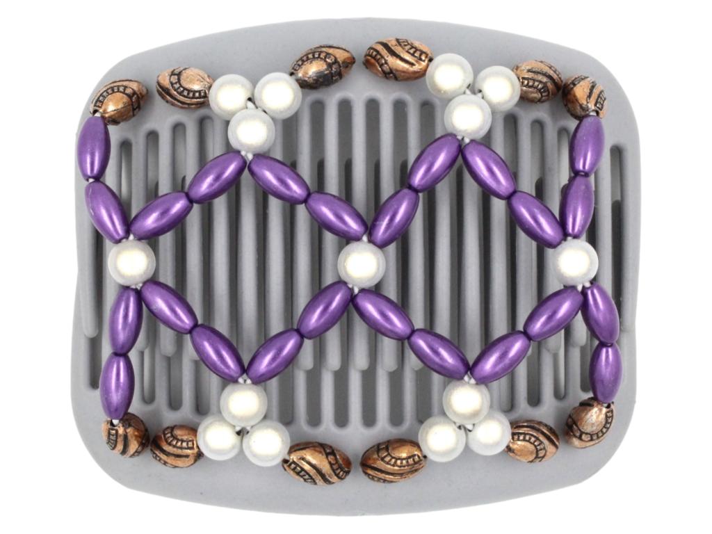 African Butterfly Hair Comb - Ndalena Gray 06