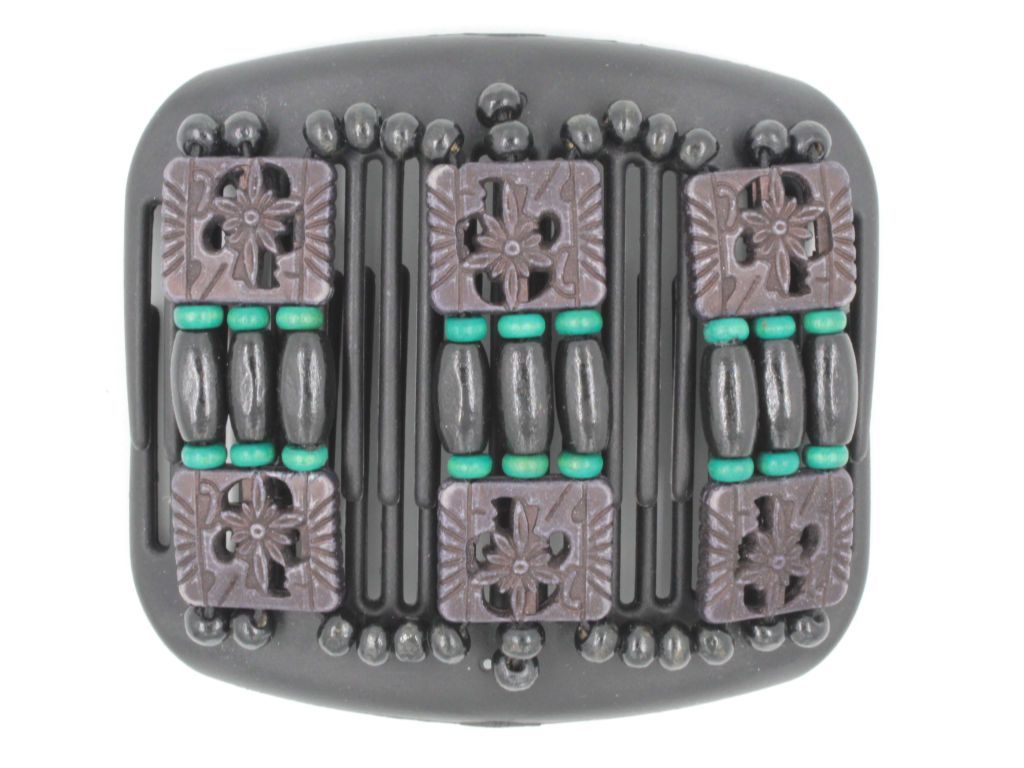 African Butterfly Hair Comb - Tripla Black 15