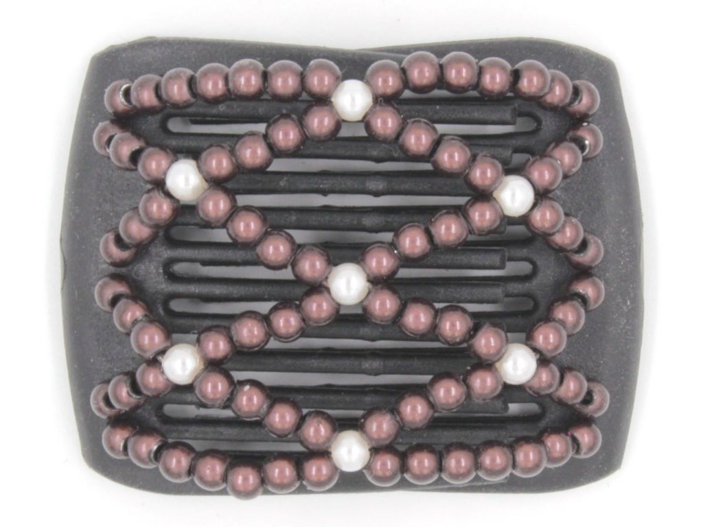 African Butterfly LadyBug Hair Comb - Black 24