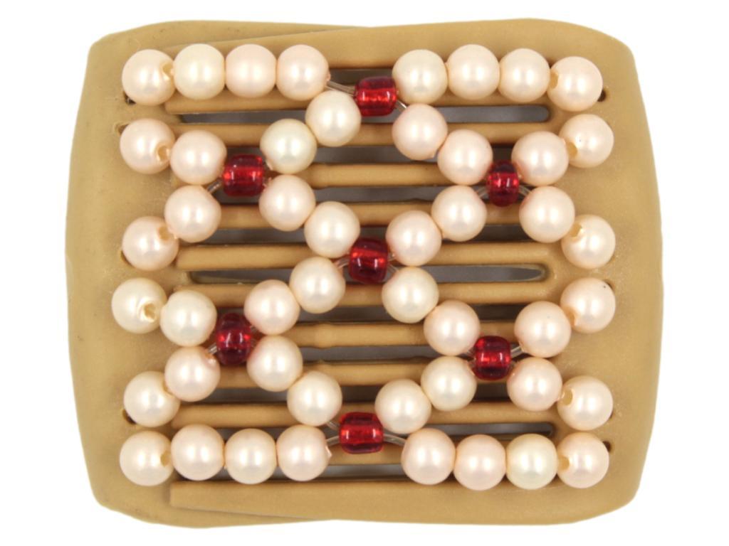 African Butterfly LadyBug Hair Comb - Blonde 38