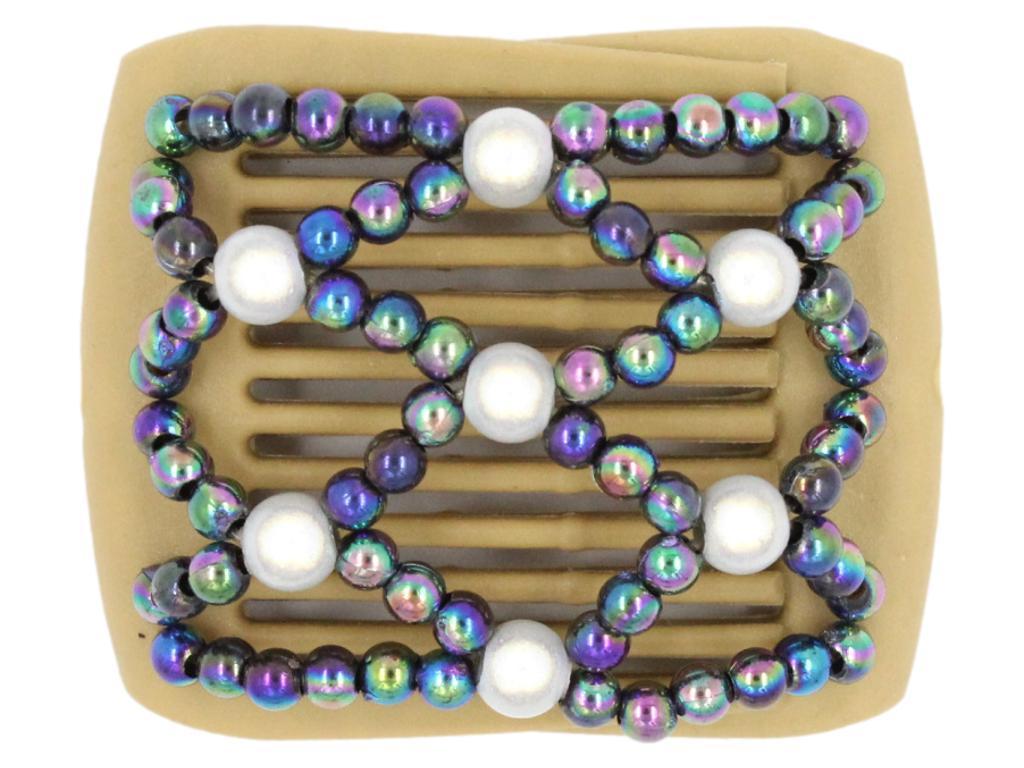 African Butterfly LadyBug Hair Comb - Blonde 42