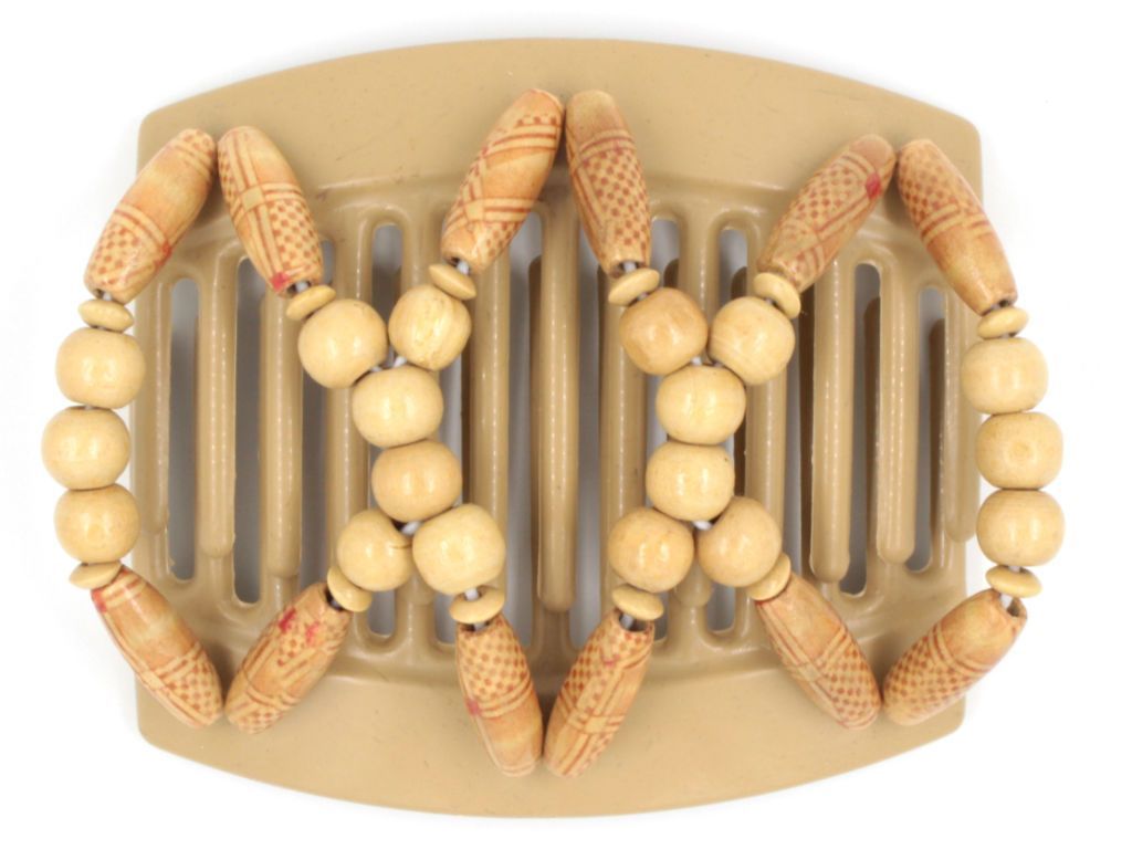 African Butterfly Thick Hair Comb - Beada Blonde 63