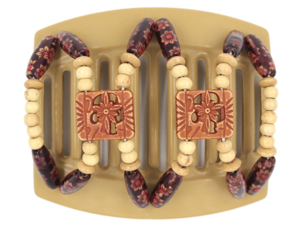 African Butterfly Thick Hair Comb - Dupla Blonde 67