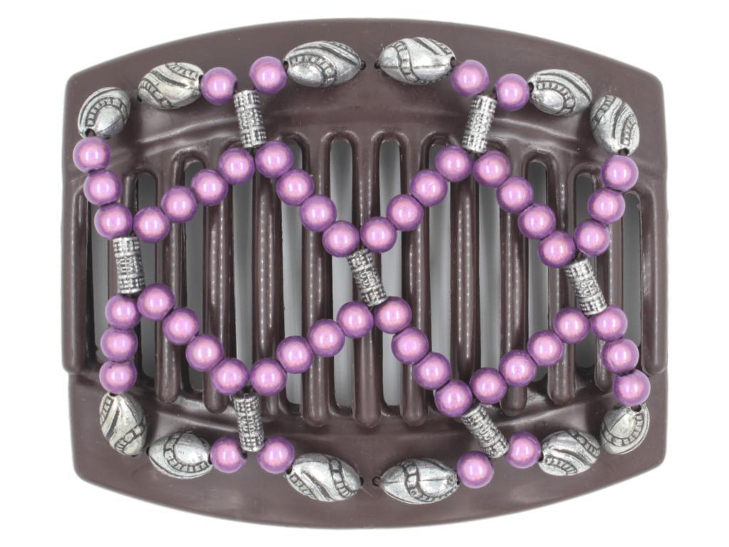 African Butterfly Thick Hair Comb - Ndalena Brown 130