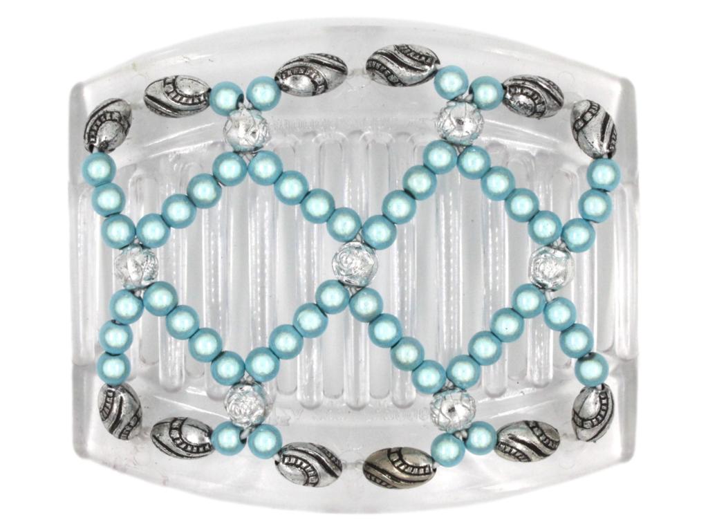 African Butterfly Thick Hair Comb - Ndalena Clear 81