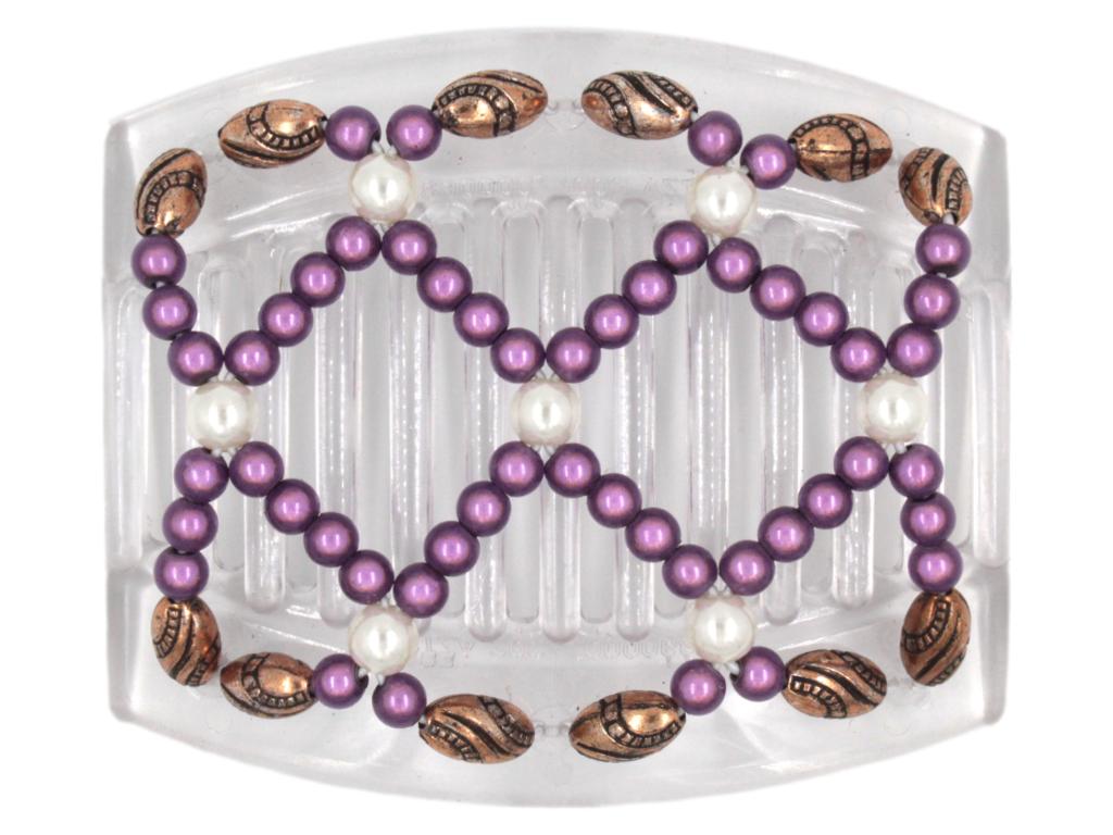 African Butterfly Thick Hair Comb - Ndalena Clear 94