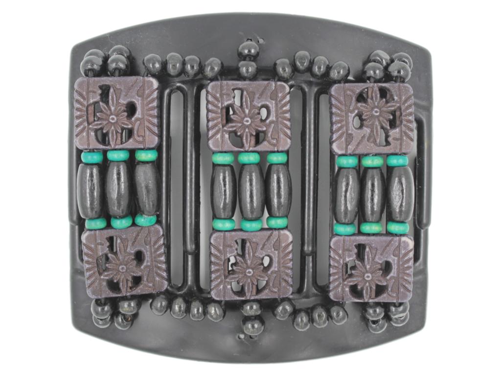 African Butterfly Thick Hair Comb - Tripla Black 19