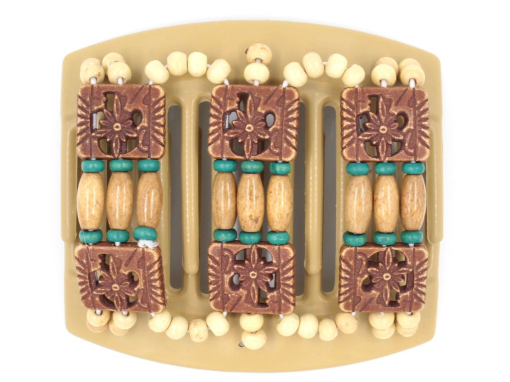 African Butterfly Thick Hair Comb - Tripla Blonde 23