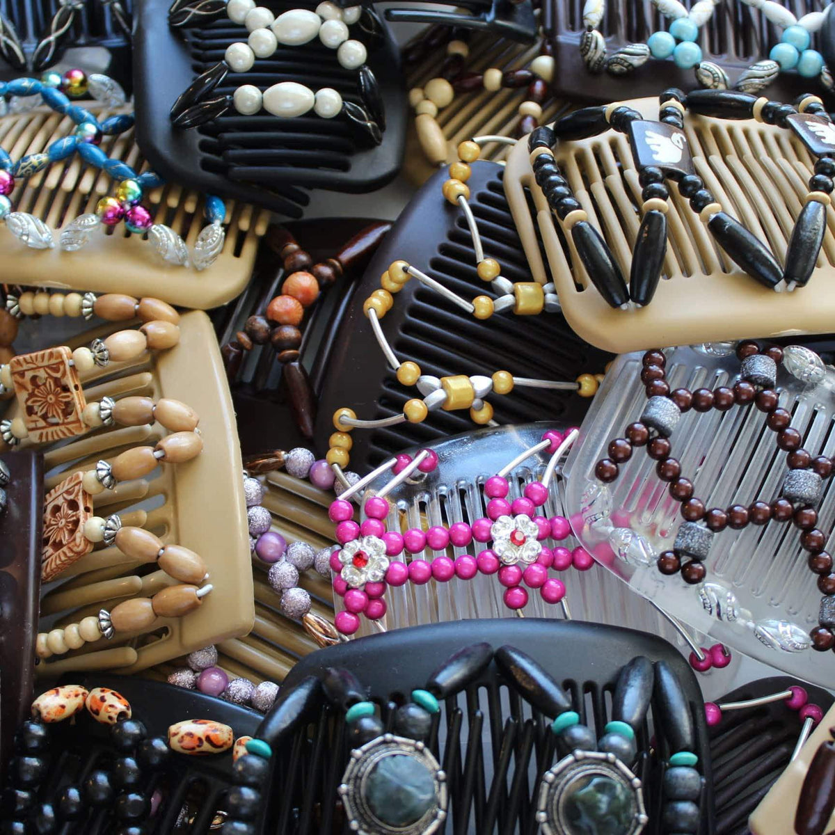 African Butterfly Beada Hair Combs – Africanbutterfly.com