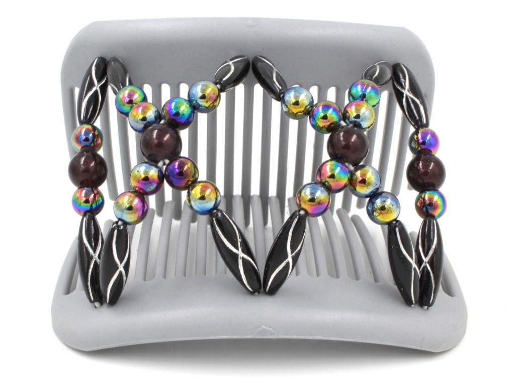 African Butterfly Hair Comb - Dalena Gray 41
