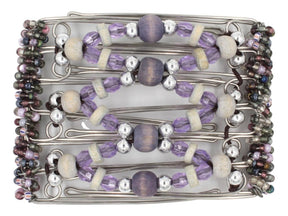 African Butterfly Wire Hair Clip - 7 Tong 484