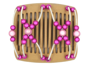 African Butterfly Chameleon Hair Comb - Beada Tube Blonde 20