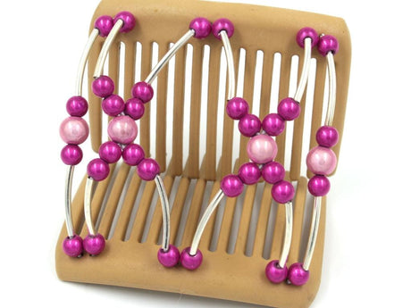 African Butterfly Chameleon Hair Comb - Beada Tube Blonde 20