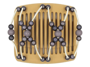 African Butterfly Chameleon Hair Comb - Beada Tube Blonde 21